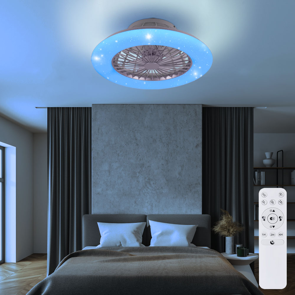 deckenventilator leise 50cm deckenventilator mit licht