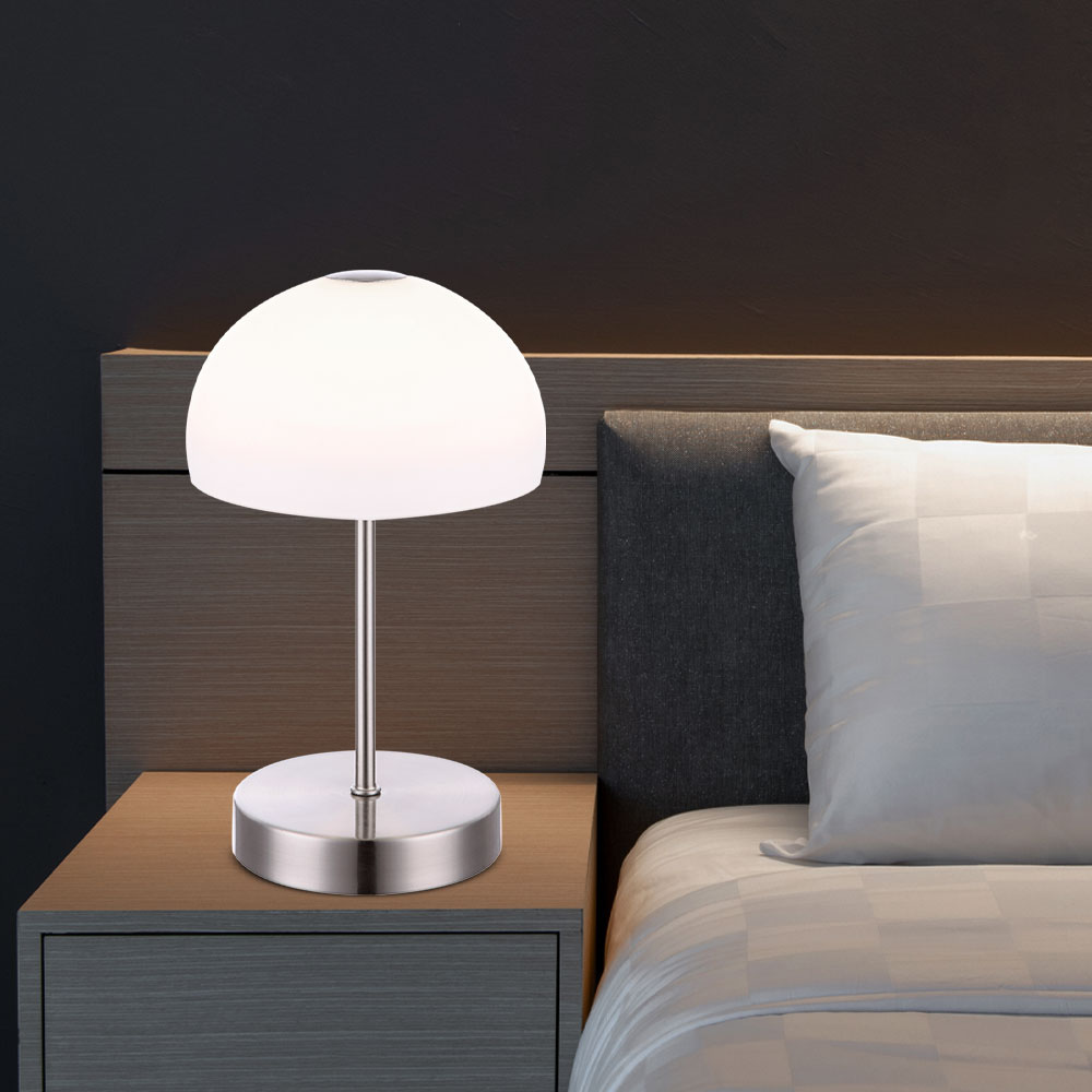 Lauter Lampada da tavolo LED Nichel opaco, 1-Luce H3815977