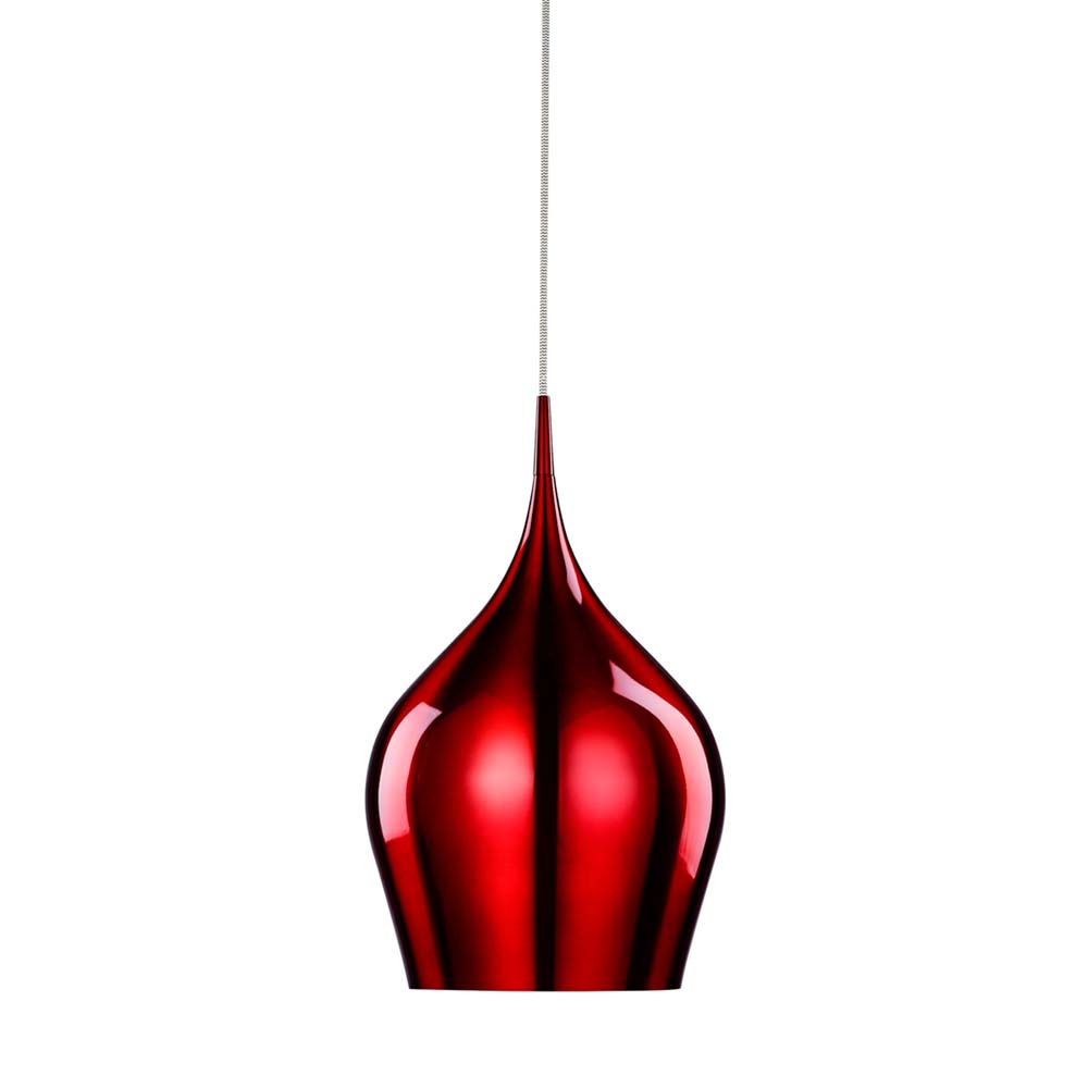 Vibrant 1 flame red pendant lamp diameter 26cm painted wine red dimmable ETC Shop lamps furniture technology household. All from one source. ETC Shop