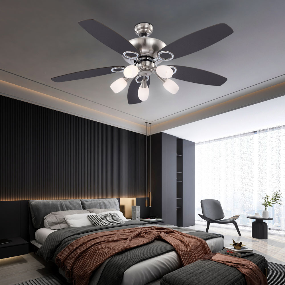 Depuley Deckenventilator Mit Licht - Moderner Käfig-Look Für Dein Zuhause