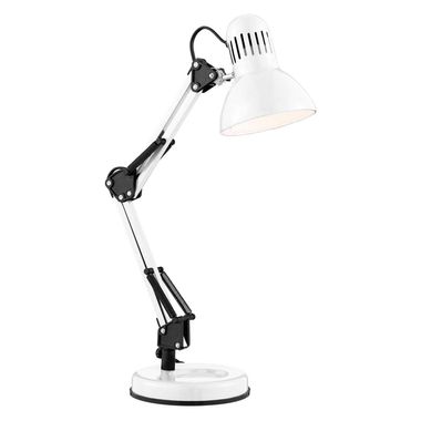 Tafellamp, wit, H 52,5 cm, DESK PARTNERS