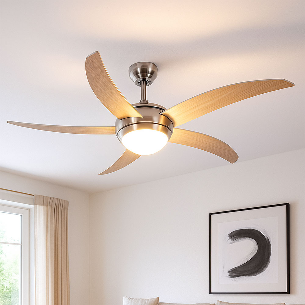 Deckenventilator, Fernbedienung, Timer 132 cm | ETC Shop