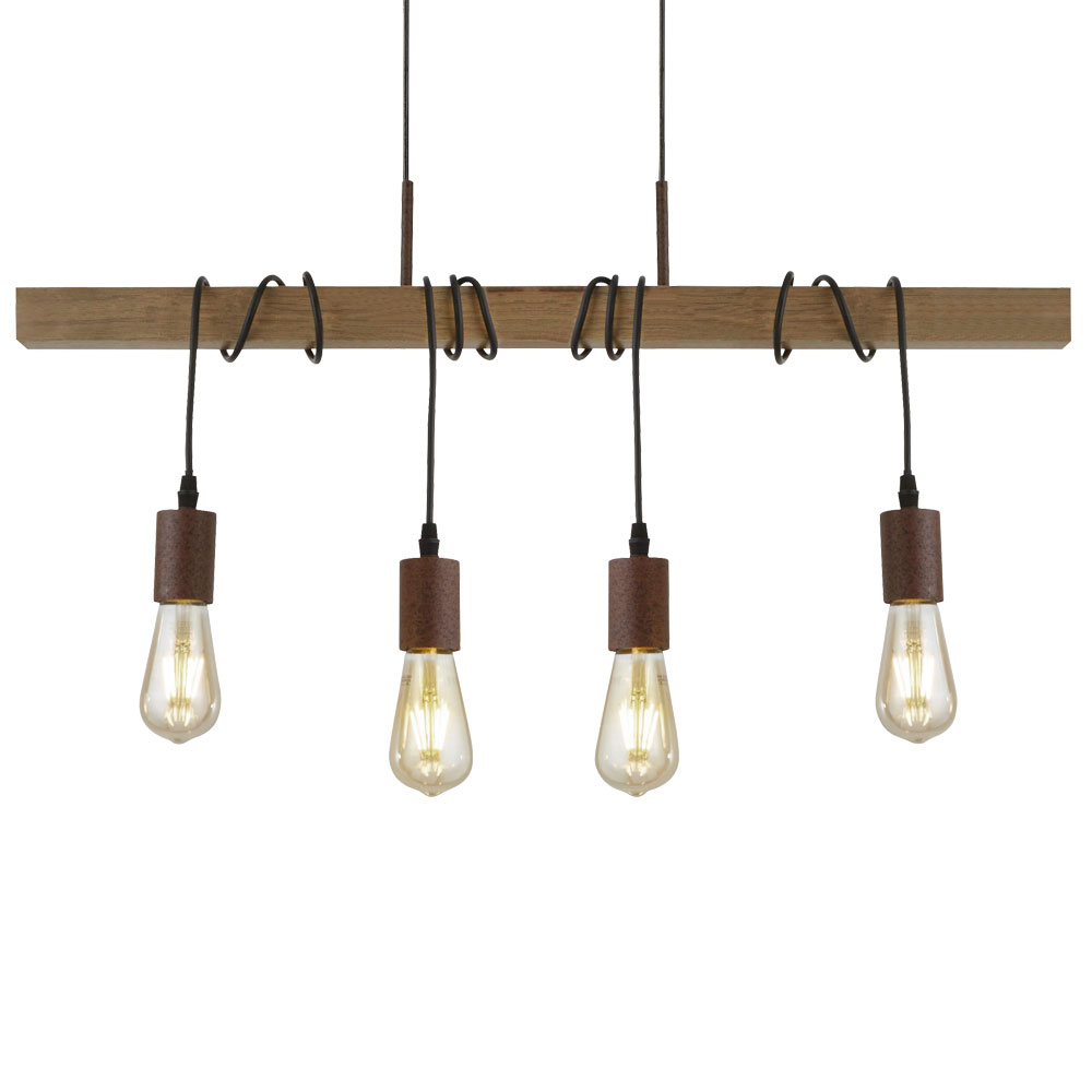 Design LED Decken Pendel Hänge Wand Lampe Glas Kristalle Leuchte Chrom
