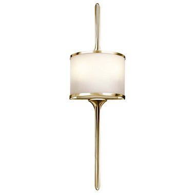 Lampada da parete Mona 2 Light - Ottone lucido