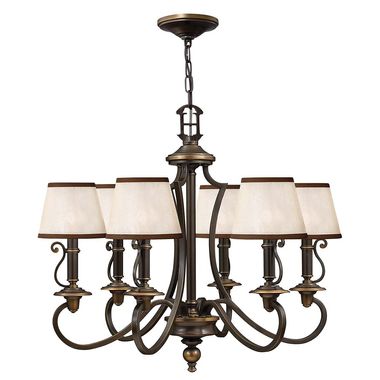 Lampadario, lampada a sospensione, acciaio, bronzo, D 70,5 cm