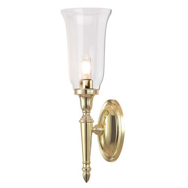 Lampada da parete Dryden 1 Light - Ottone lucido