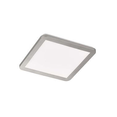 LED Deckenleuchte silber, dimmbar, IP44, L 30 cm