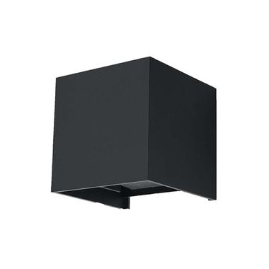 LED  UP DOWN Wandleuchte, Schwarz, Aluminium, IP60