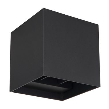 Lampada da parete per esterni a LED, alluminio, bianco, IP44