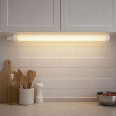 LED Unterbauleuchte, weiß, IP65, L 55 cm