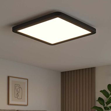 LED Deckenleuchte, schwarz opal, L 30 cm