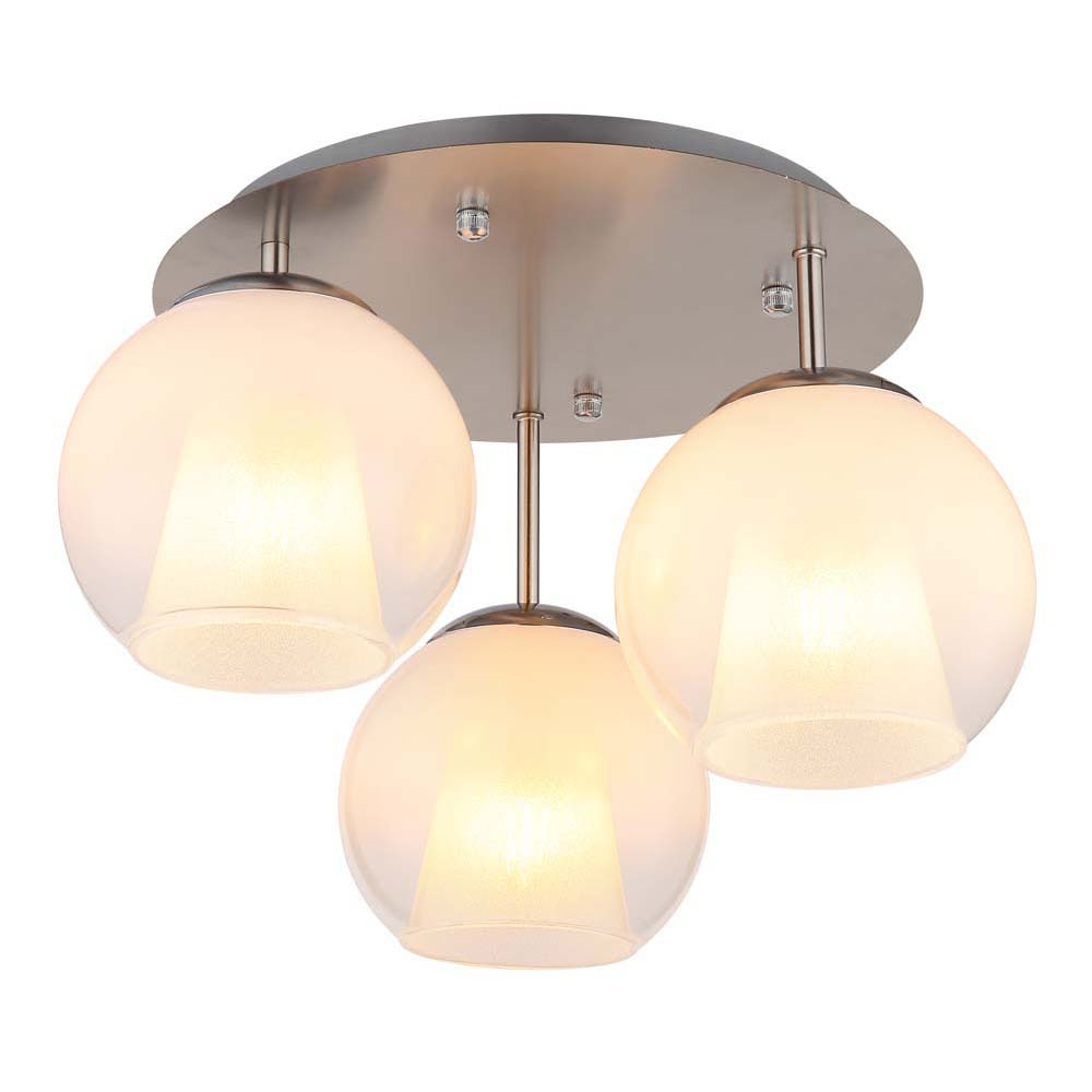 Plafondlamp GMN-000013 zwart glazen kap 1-lamp Plafondlamp GMN-000013 zwart glazen kap 1-lamp