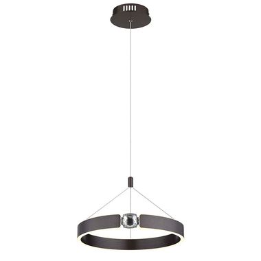 Suspension LED, bronze brossé, H 125 cm