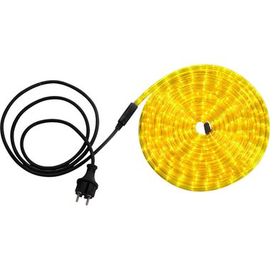 LED Lichterschlauch, transparent, 1,5 m Zuleitung, Stecker