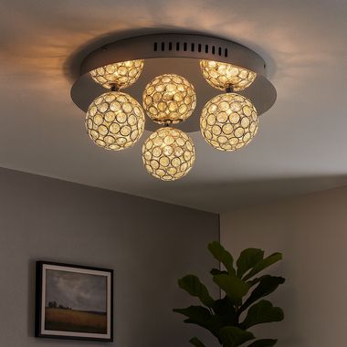 Plafondlamp met kleurveranderend effect en afstandsbediening CARA