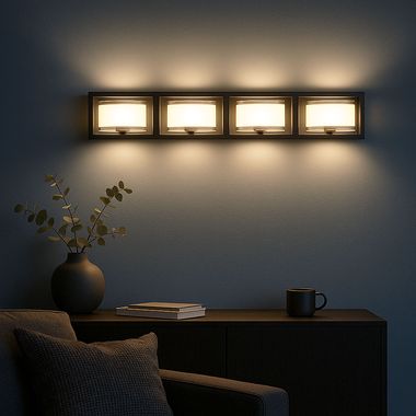 Elegante Wandleuchte mit COB LED Leuchtmittel