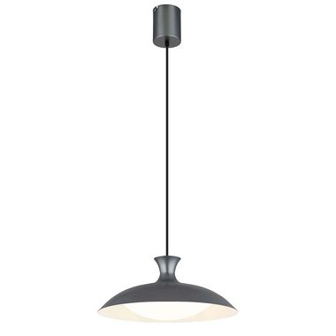 Lampada a sospensione a LED, grigio, bianco, 1 luce, CCT, H 150 cm