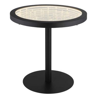 Lampadaire LED, table, effet 3D, dimmable, H 48,5 cm