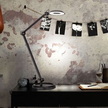 LED tafellamp, touchdimmer, beweegbare scharnieren, H 65 cm