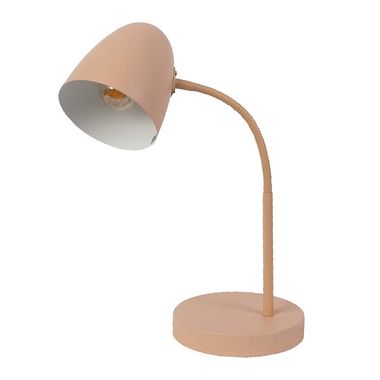 Table lamp, champagne-colored, movable spot, H 40 cm