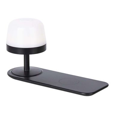 Lampada da tavolo a LED, interruttore a 3 posizioni, nero, L 24,5 cm
