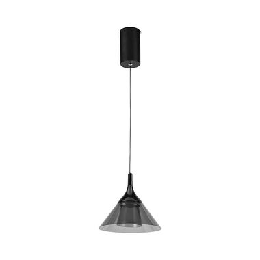 LED Pendelleuchte, Schwarz, Warmweiß, H 130 cm
