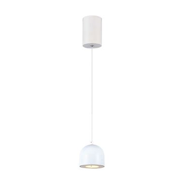 LED pendant light, white, height adjustable, touch H 160 cm