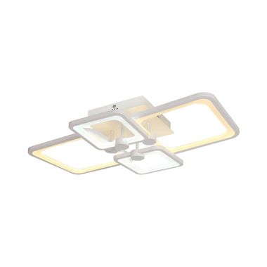 LED Deckenleuchte, weiß, dimmbar, Fernbedienung, L 58,5 cm