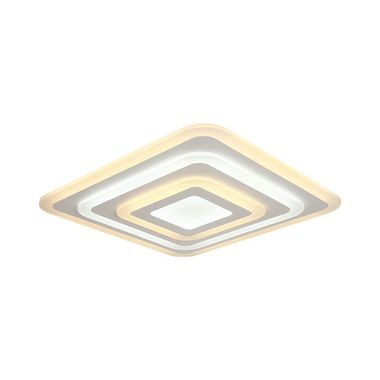 LED plafondlamp, staal, dimbaar, kleurveranderend, D 49,5 cm