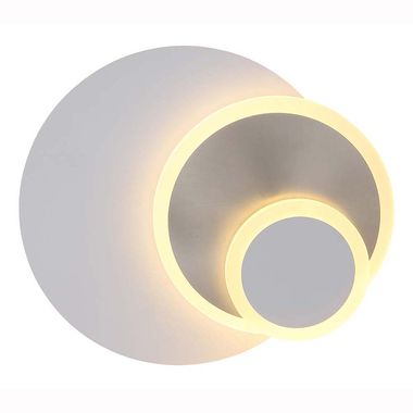 LED Wandleuchte, weiß matt, beweglich, L 30 cm
