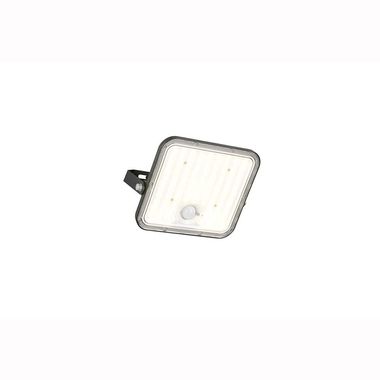 LED Wandstrahler, schwarz, matt, Sensor, Akku, B 20 cm