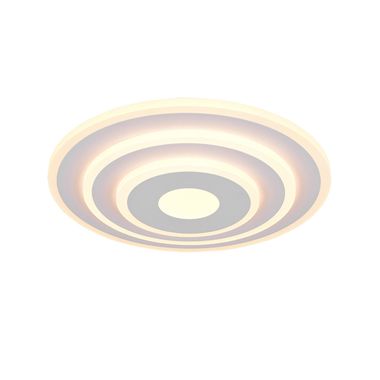 LED Deckenleuchte, weiß matt, Fernbedienung, D 30 cm