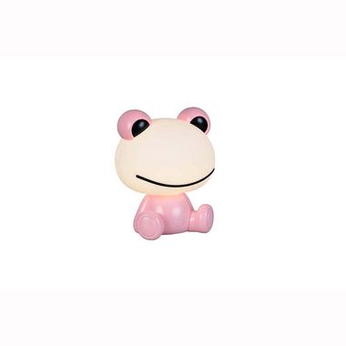 Lampada da tavolo a LED, plastica, rosa, funzione touch, H 24,5 cm