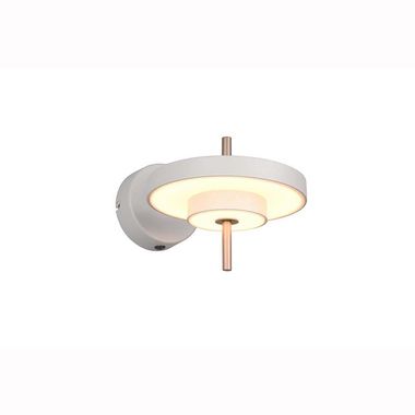 Applique LED, CCT, dimmerabile, orientabile, grigio, L 30 cm