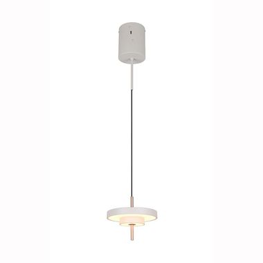Suspension LED, CCT, dimmable, hauteur réglable, gris, H 150 cm