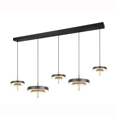 Suspension LED, CCT, dimmable, réglable en hauteur, L 140 cm