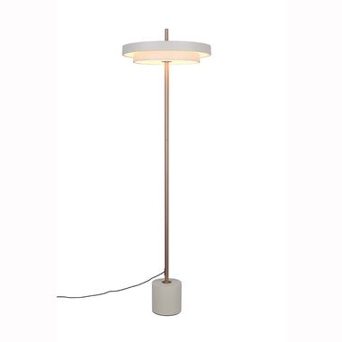 LED Stehleuchte, warm grey, Touchdimmer, H 138 cm
