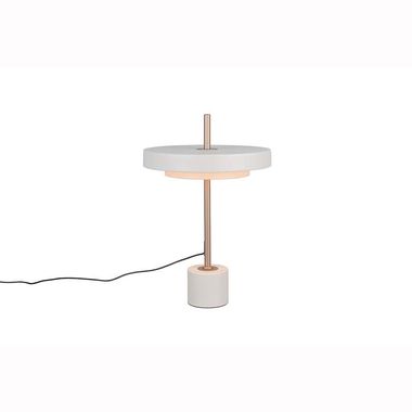 Lampada da tavolo a LED, grigia, dimmer touch, H 45,5 cm