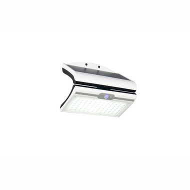 Applique solaire à LED, blanche, lumière d'orientation, H 18,5 cm