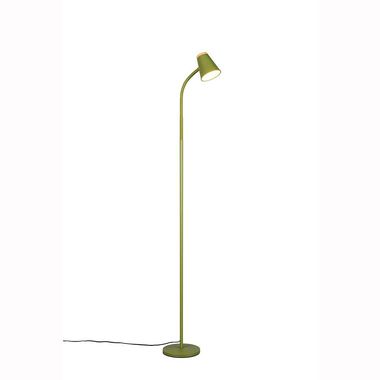 LED Stehlampe, grün, flexibel, H 145 cm