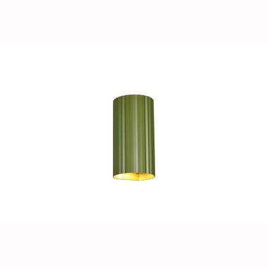 Wall light, metal, green, GU10, 2-bulb, H 18 cm