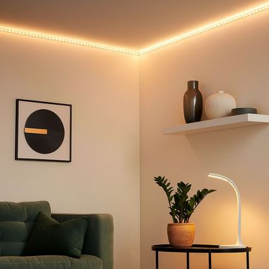 LED Strip, selbstklebend, erweiterbar/kürzbar, IP44, L 300 cm