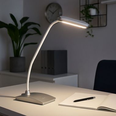 Lampada da tavolo a LED, touch dimmer bianco, 3 livelli, H 58 cm