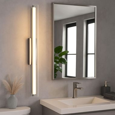 LED Wandleuchte, Badezimmerlampe, Dimmer, L 65 cm