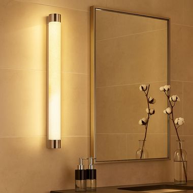 Applique LED, cristal, CCT, intensité lumineuse variable, IP44, L 59,2 cm