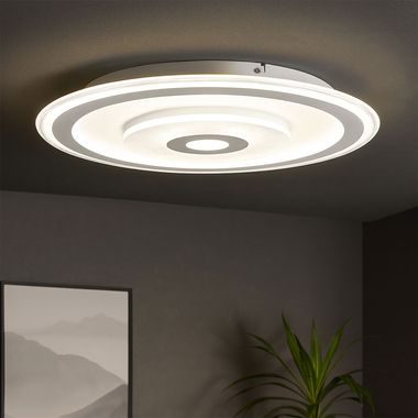 LED plafondlamp, rond, wit, D 50 cm