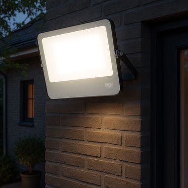 LED Außenstrahler, 300W, 34440 Lumen, neutralweiß, L 49,8 cm