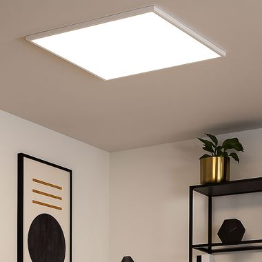 Pannello a LED a montaggio superficiale, 4250 lumen, bianco caldo, L 59,5 cm