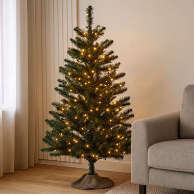 Fairy lights, black, 800x LED, L 1600 cm