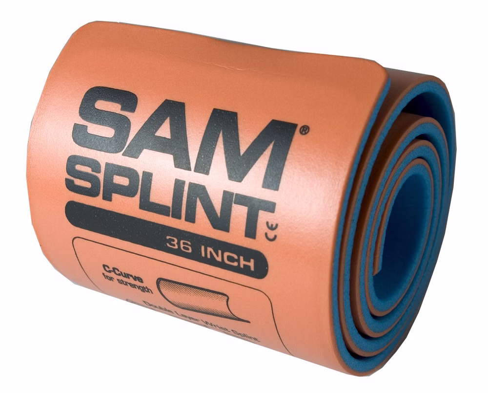 SamSplint Standard Schiene 11cm x 91cm gerollt